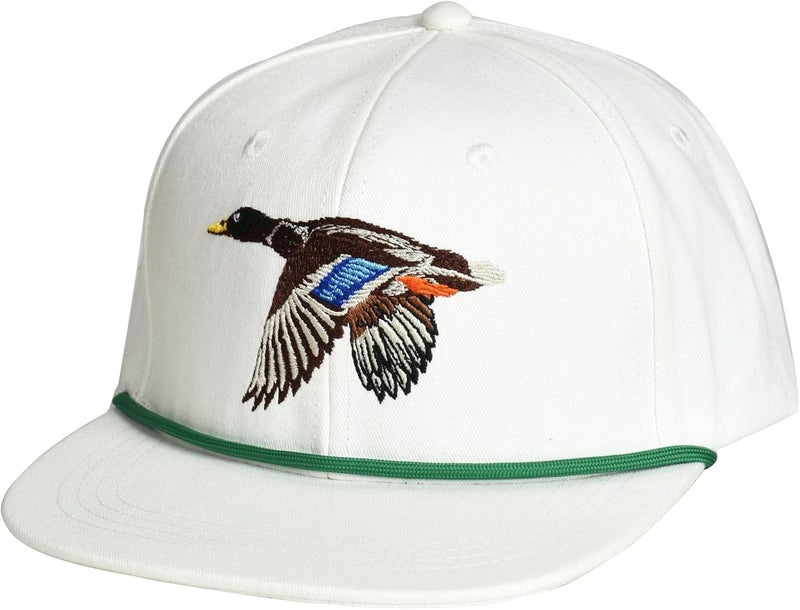 EDTREK Performance Outdoorsman Snapback Truck Hat with Flat Brim - Unique Animal Embroidery - Image 1
